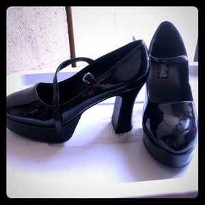 Cute costume chunky heels